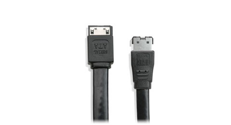 iogear SATA 1.5Gbps to eSATA 3Gbps external cable 3ft. (1m) 1m Black SATA cable