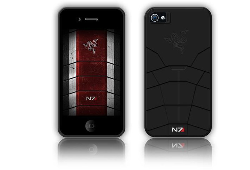 Razer iPhone 4 Protection Case Mass Effect 3 Cover Black