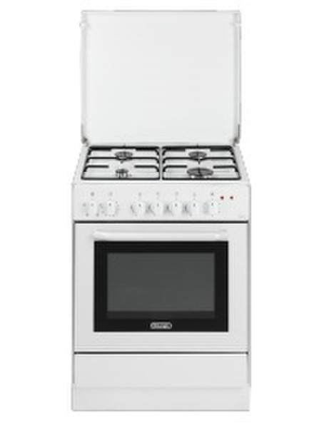 DeLonghi DEVW 654 Freistehend Gas hob A Weiß Küchenherd