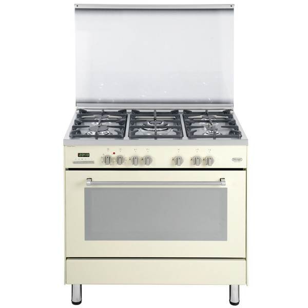 DeLonghi PEMB 965 A Freistehend Gas hob A Weiß Küchenherd