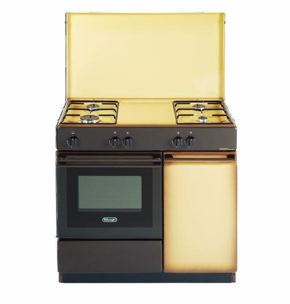 DeLonghi SGK 854 Freestanding Gas hob Brown,Gold cooker