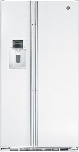 GE RCE24VGBFWW Built-in 528L A+ White side-by-side refrigerator