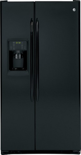 GE RCE24VGBFBB Built-in 528L A+ Black side-by-side refrigerator