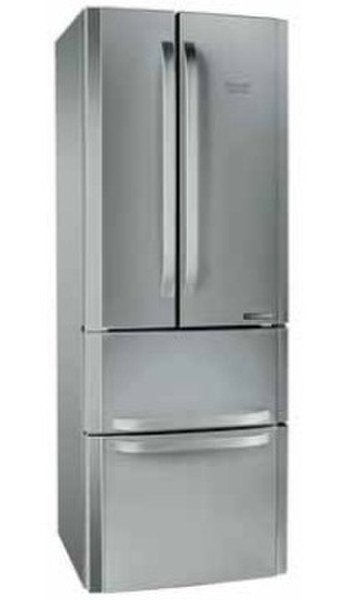 Hotpoint E4D AAA X freestanding 402L A++ Stainless steel side-by-side refrigerator