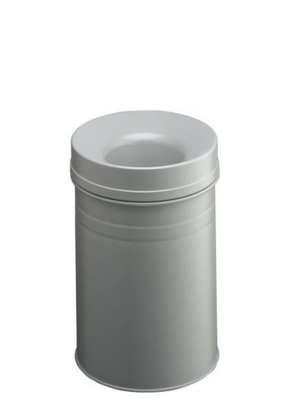 Durable 3325 15L Aluminium Grey waste basket