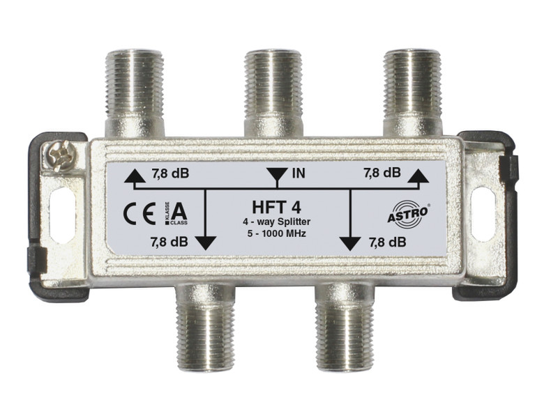Astro HFT 4 Cable splitter Cеребряный кабельный разветвитель и сумматор