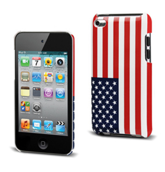 Muvit MUCMPBKIPT4G009 Cover Blue,Red,White MP3/MP4 player case