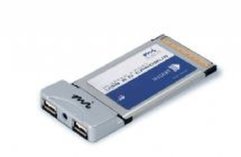Micro Innovations USB740R 2-Port Hi-Speed USB Cardbus 480Mbit/s networking card