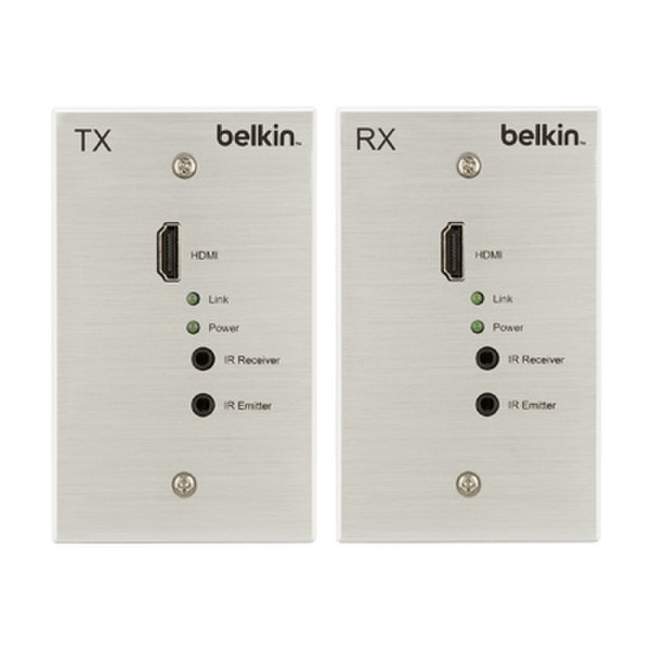 Belkin HDBT-WP-100M Weiß Steckdose