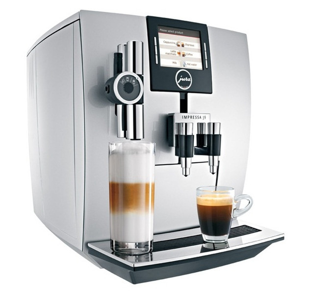 Jura Impressa J9.3 One Touch TFT Espresso machine 2.1л 16чашек Хром