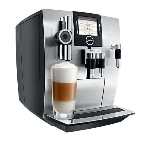 Jura Impressa J9.4 One Touch TFT Espresso machine 2.1л 16чашек Алюминиевый