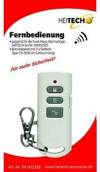 Heitech 04002328 press buttons Beige remote control
