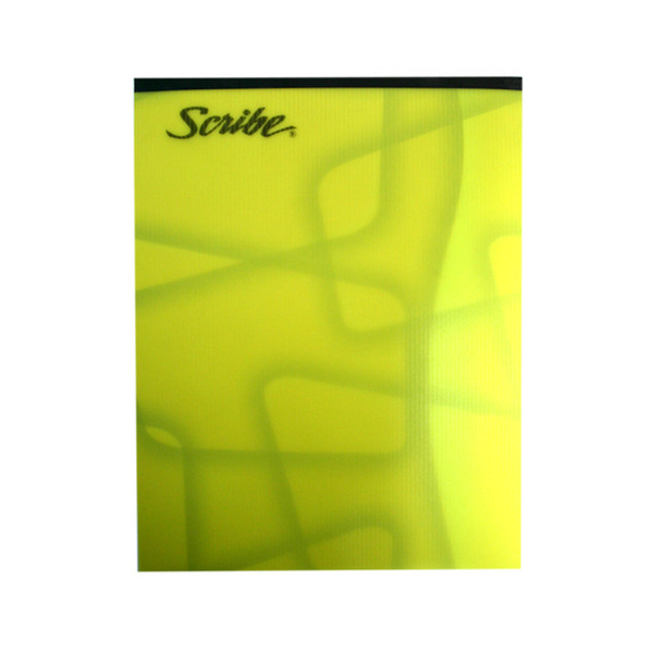 Scribe 1014703 100sheets Yellow writing notebook