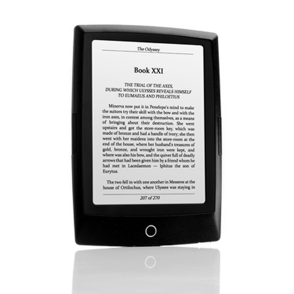 Bookeen Cybook Odyssey 2013 Edition 6" Touchscreen 2GB Wi-Fi Black e-book reader