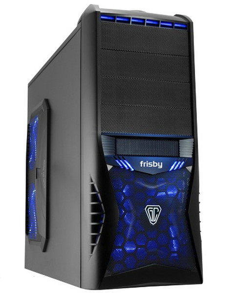 Frisby FC-8850G Midi-Tower 450W Black computer case