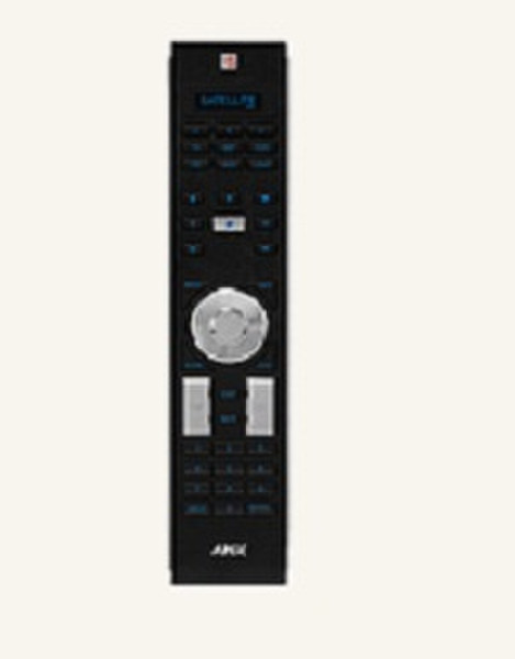 AMX MIO-R1-AUDIO IR Wireless press buttons Black remote control