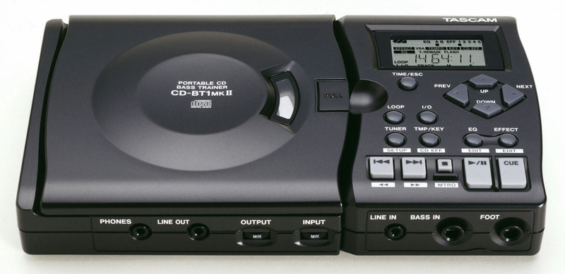 Tascam Bass trainer digital audio recorder