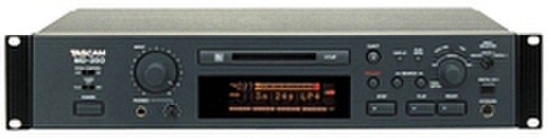 Tascam MD-350 Portable CD player Black