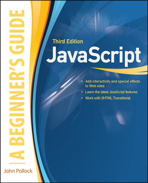 McGraw-Hill JavaScript, A Beginner's Guide, Third Edition 512страниц руководство пользователя для ПО