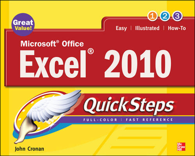 McGraw-Hill Microsoft Office Excel 2010 QuickSteps 288страниц руководство пользователя для ПО