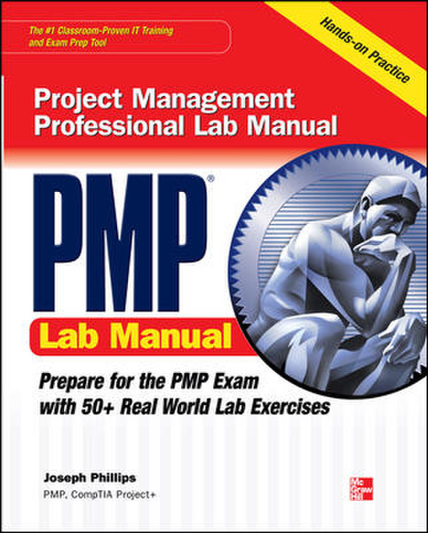 McGraw-Hill PMP Project Management Professional Lab Manual 480страниц руководство пользователя для ПО