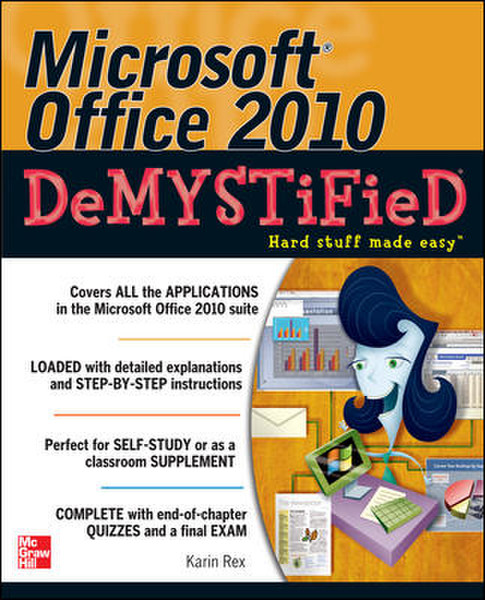 McGraw-Hill Microsoft Office 2010 Demystified 494pages software manual