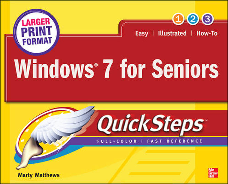 McGraw-Hill Windows 7 for Seniors QuickSteps 304страниц руководство пользователя для ПО
