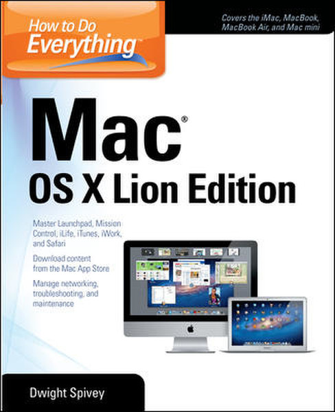 McGraw-Hill How to Do Everything Mac OS X Lion Edition 560pages software manual