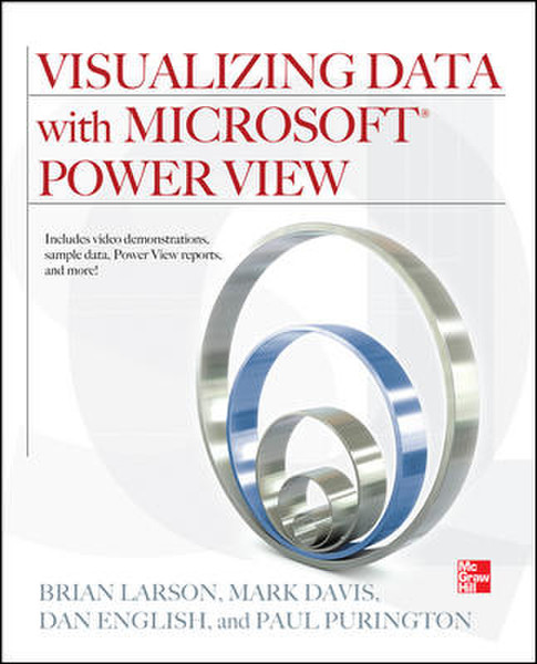 McGraw-Hill Visualizing Data with Microsoft Power View software manual