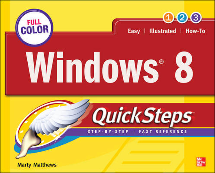 McGraw-Hill Windows 8 QuickSteps 288страниц руководство пользователя для ПО