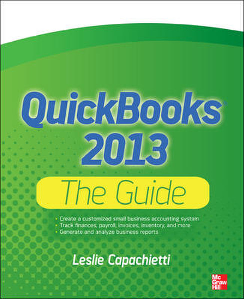 McGraw-Hill QuickBooks 2013 The Guide 640pages software manual