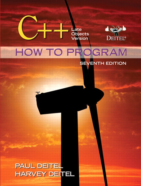 Prentice Hall C++ How to Program 960pages software manual