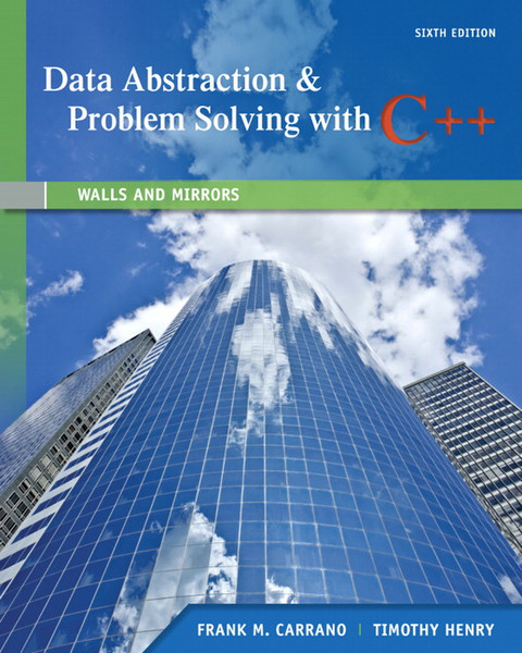 Prentice Hall Data Abstraction & Problem Solving with C++ 840Seiten Software-Handbuch
