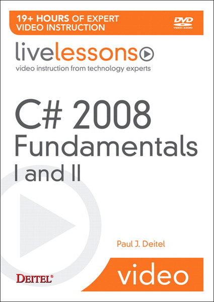Prentice Hall C# 2008 Fundamentals I and II LiveLessons 128Seiten Software-Handbuch