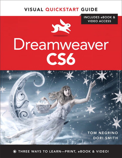 Peachpit Dreamweaver CS6: Visual QuickStart Guide 528Seiten Software-Handbuch