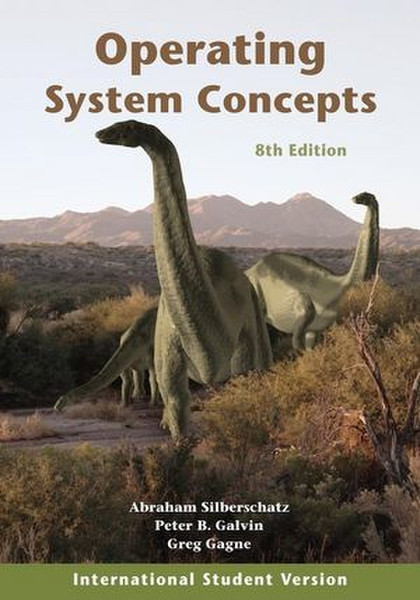 Wiley Operating System Concepts, International Student Version, 8th Edition 992pages software manual