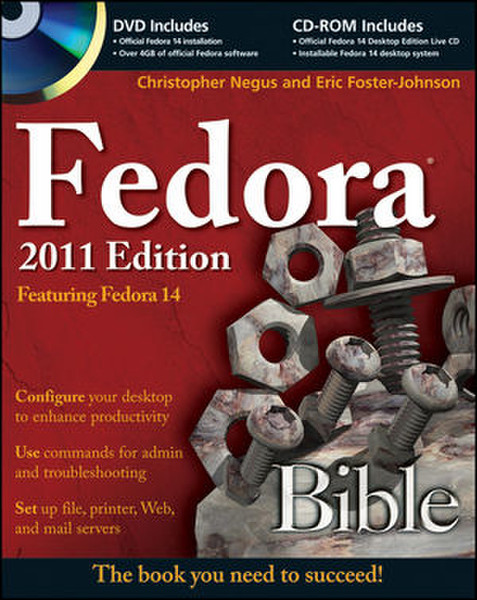 Wiley Fedora Bible 2011 Edition: Featuring Fedora Linux 14 888страниц руководство пользователя для ПО