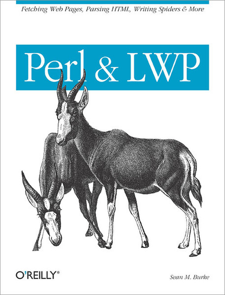 O'Reilly Perl & LWP 262pages software manual