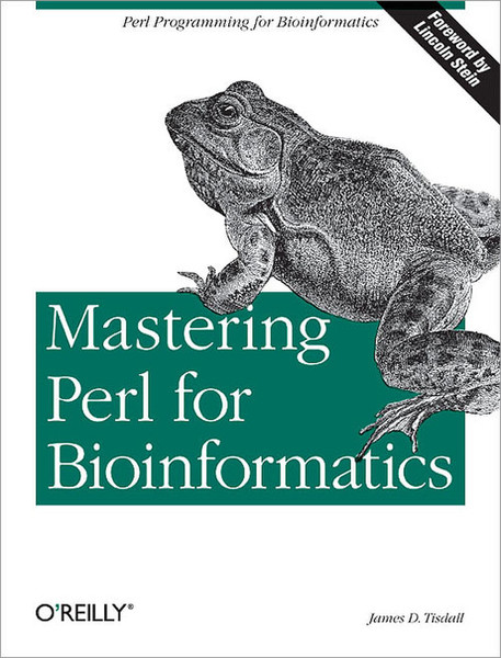 O'Reilly Mastering Perl for Bioinformatics 400pages software manual