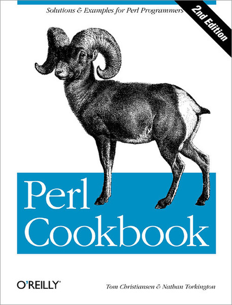 O'Reilly Perl Cookbook, 2nd Edition 968pages software manual