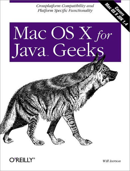 O'Reilly Mac OS X for Java Geeks 304страниц руководство пользователя для ПО