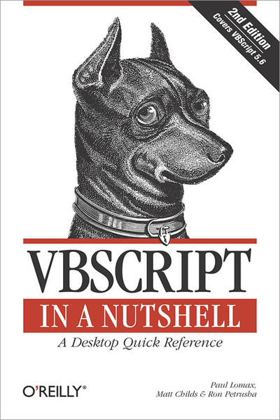 O'Reilly VBScript in a Nutshell, 2nd Edition 514pages software manual