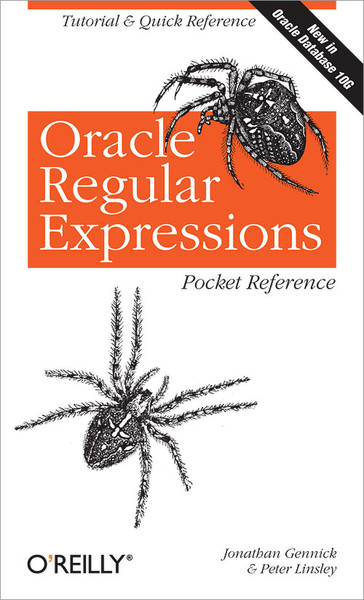 O'Reilly Oracle Regular Expressions Pocket Reference 66pages software manual