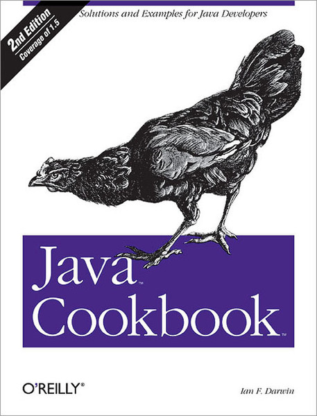 O'Reilly Java Cookbook, 2nd Edition 864pages software manual