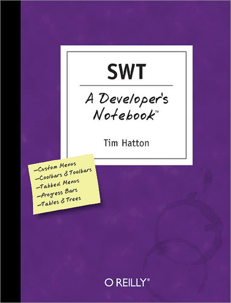 O'Reilly SWT: A Developer's Notebook 320pages software manual