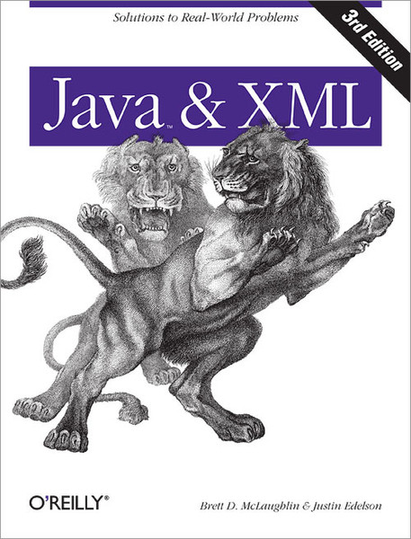 O'Reilly Java and XML, 3rd Edition 480pages software manual