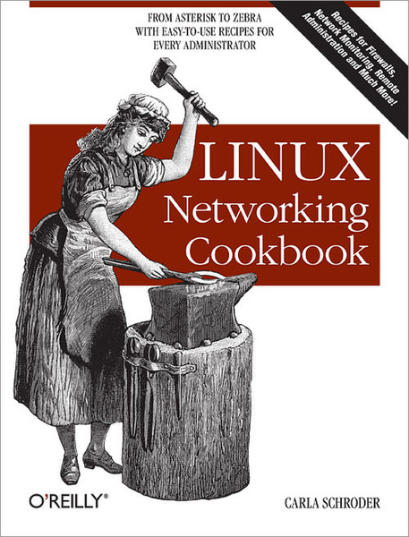 O'Reilly Linux Networking Cookbook 642pages software manual