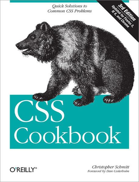 O'Reilly CSS Cookbook, 3rd Edition 732страниц руководство пользователя для ПО