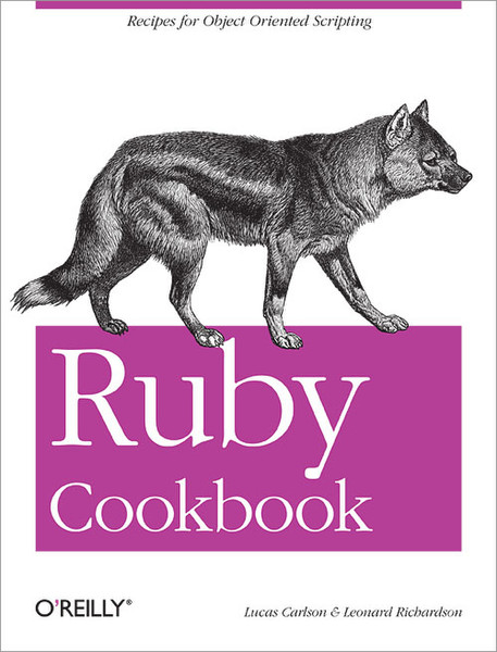 O'Reilly Ruby Cookbook 910pages software manual