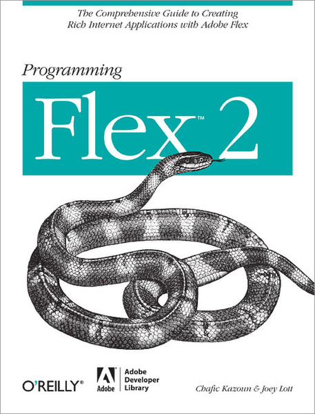 O'Reilly Programming Flex 2 512pages software manual